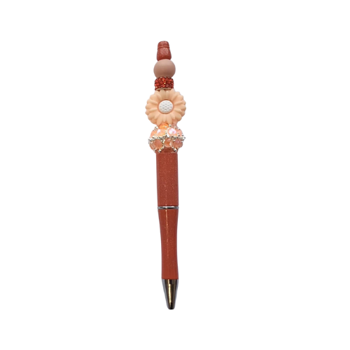pen with flower