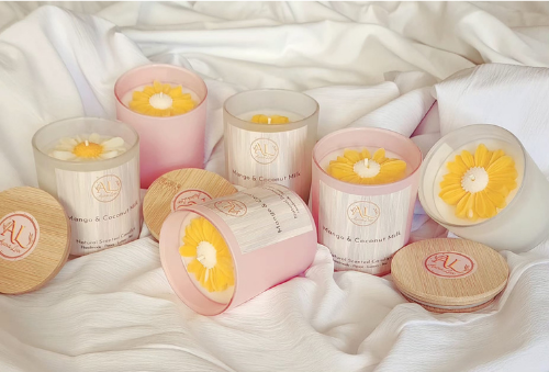 mango & coconut milk candle 10oz