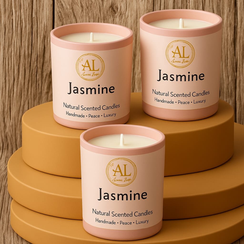 Jasmine Candle- 8oz - Image 2